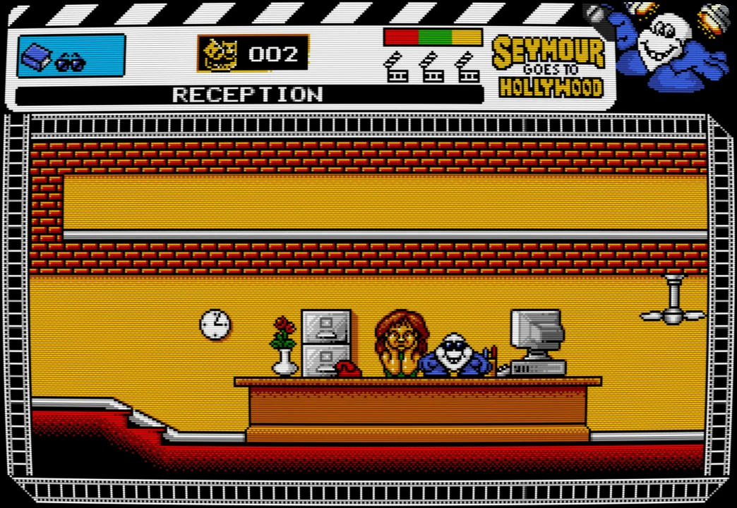 The optional CRT look
