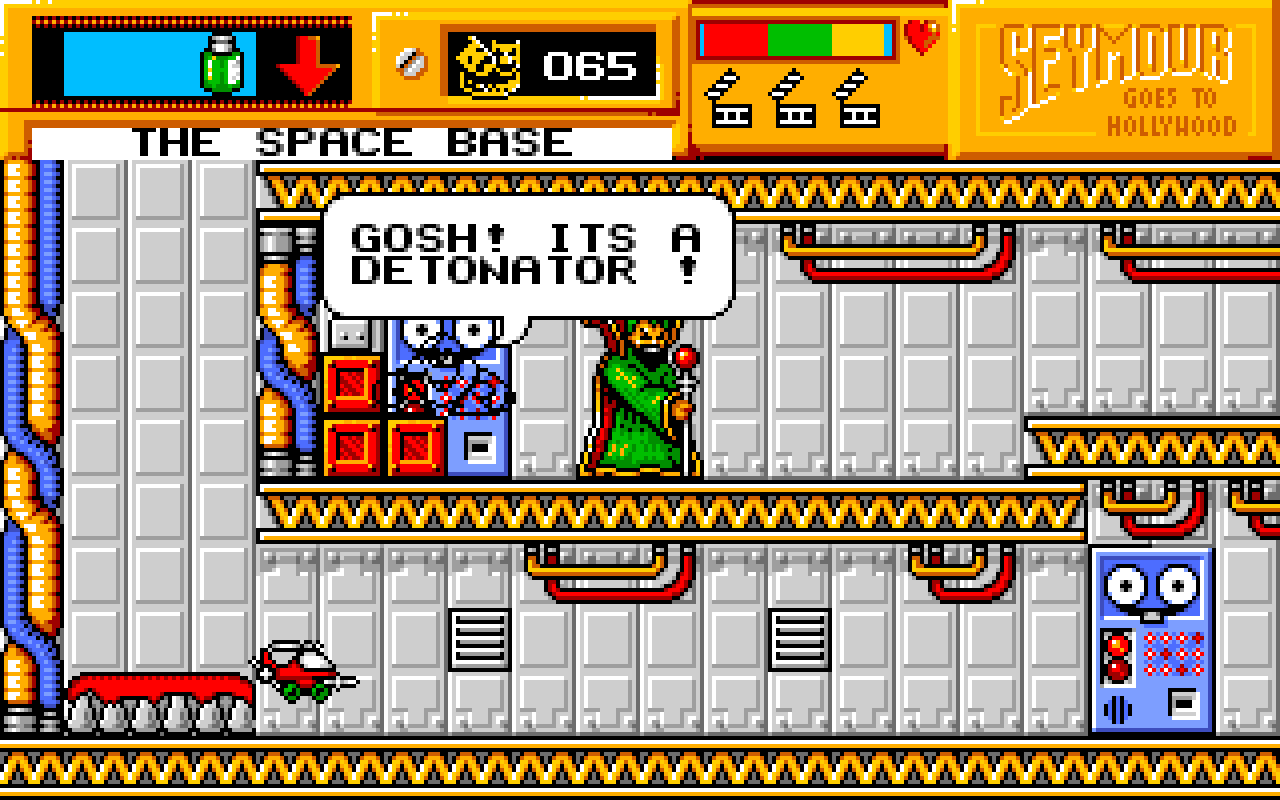 "GOSH! ITS A DETONATOR !"
