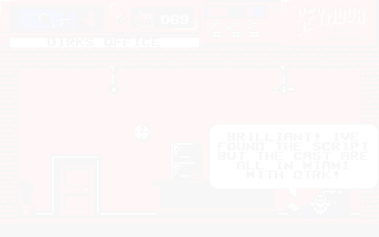 The DOS original, recorded in the harness at step 72,989 of the reference playthrough.