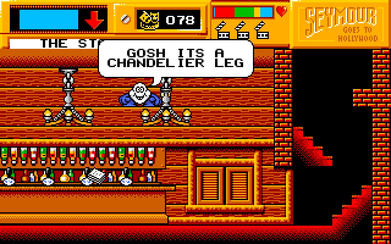 THE STAIRCASE: "GOSH ITS A CHANDELIER LEG".