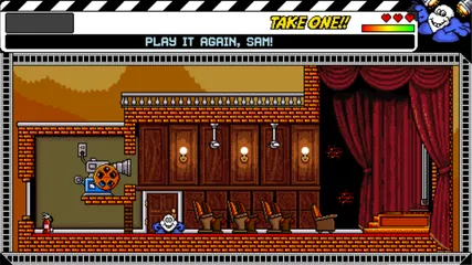 Normal display mode - projection room preview